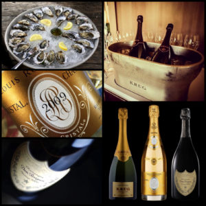 Champagne, Oysters, Fine Wine